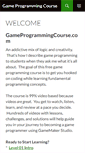 Mobile Screenshot of gameprogrammingcourse.com